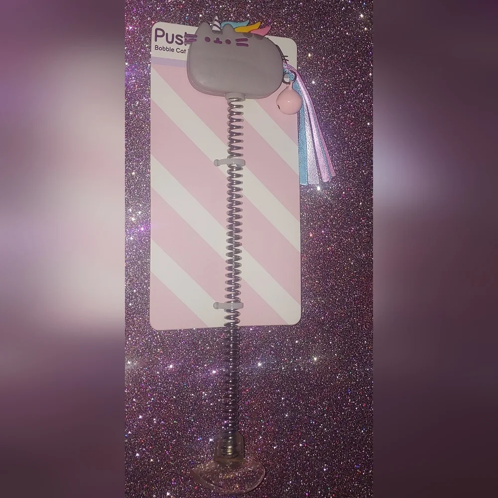Pusheen Bobble Cat Toy Suction Cup Cat Toy